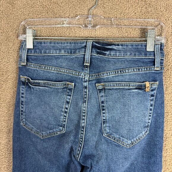 Joe's Jeans Debbie Ankle Jeans Womens Size 26 Blue High Rise Straight Distressed - Picture 10 of 14
